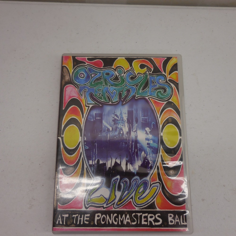 Ozric Tentacles Live at the Pongmasters Ball DVD 2002 Recall SDVD509 Psychedelic